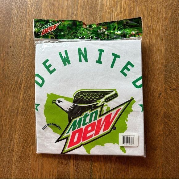 NWT Mountain Dew T-Shirt, Size XL - Picture 1 of 8